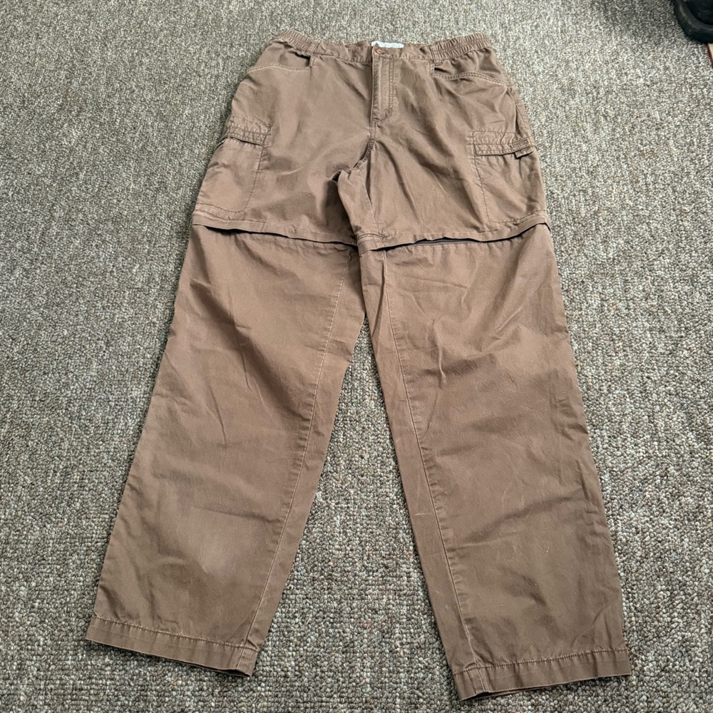Columbia Convertible Pants for Women Size 12‎  Pockets 
Brown Preppy